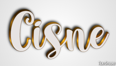 Cisne Texteffekt