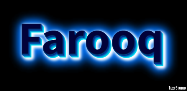 Farooq Text Effect