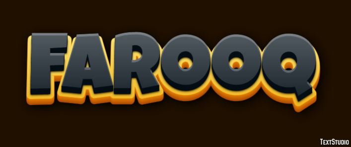 Farooq Text Effect
