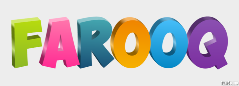 Farooq Text Effect