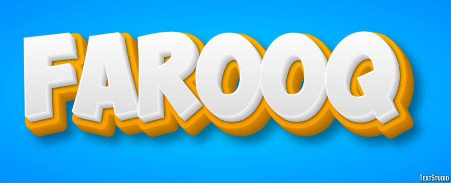 Farooq Text Effect