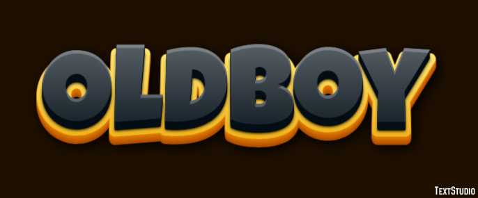 Oldboy Efekt tekstowy