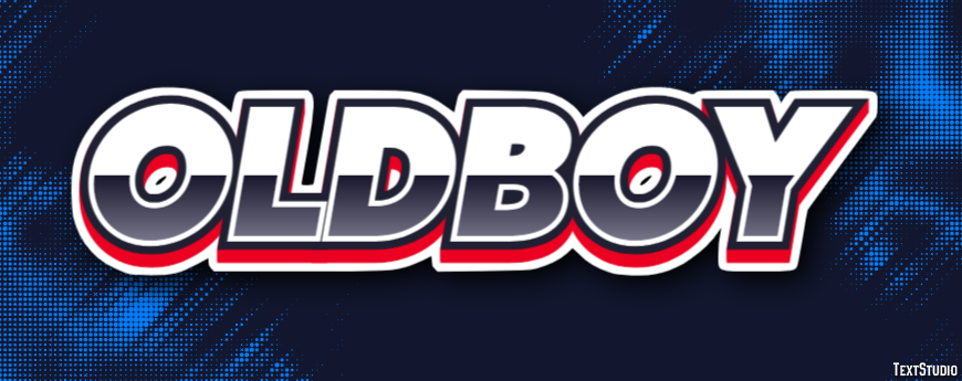 Oldboy Text Effect