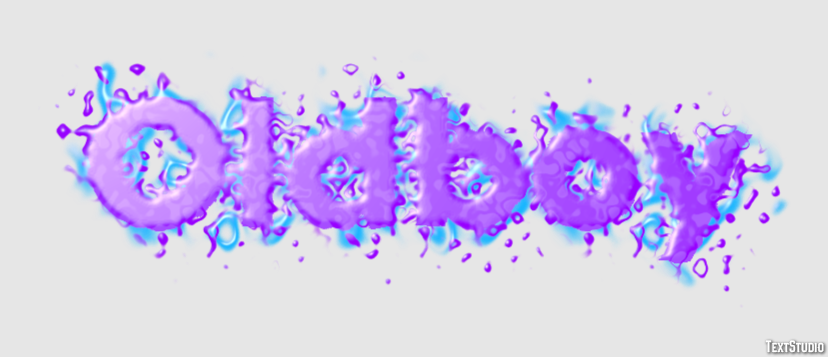 Oldboy Text effect