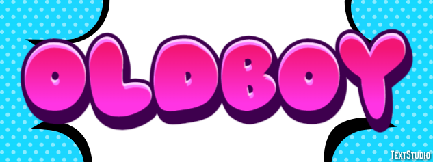 Oldboy Text effect