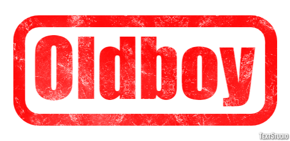 Oldboy Text effect