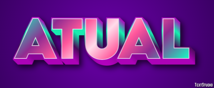 Atual Efecto de texto