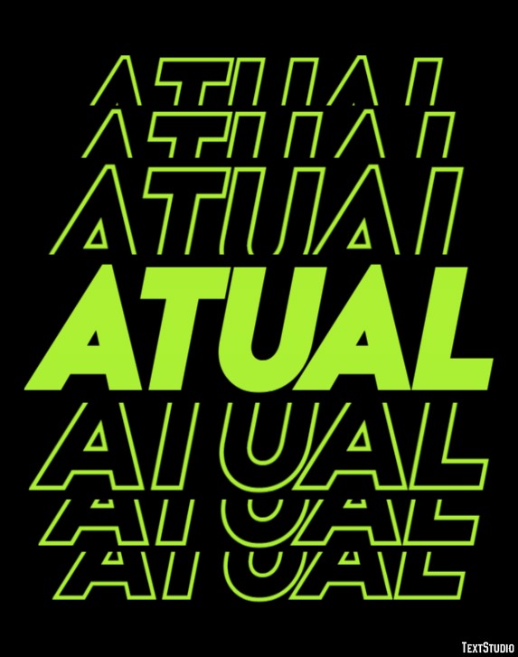 Atual Efecto de texto