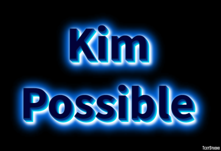 Kim Possible Efekt tekstowy