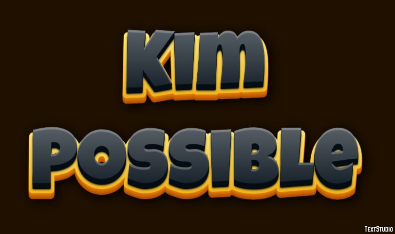 Kim Possible Texteffekt