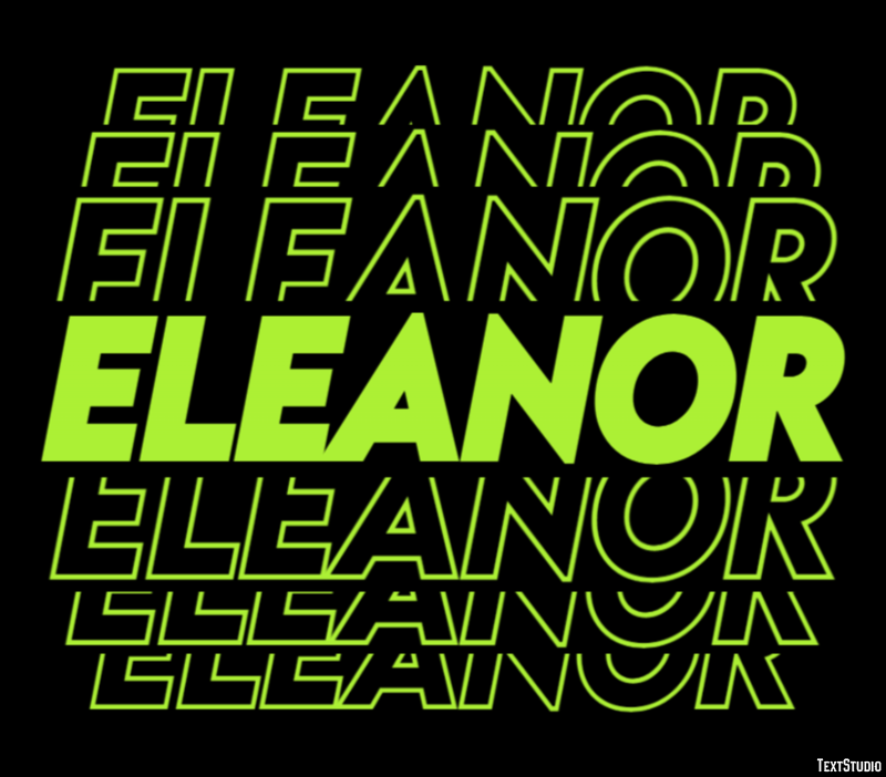 Eleanor Efekt tekstowy