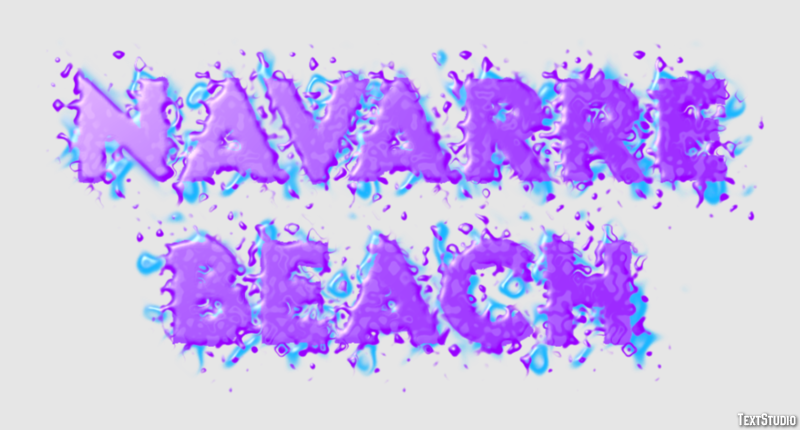 Navarre Beach Effetto testo