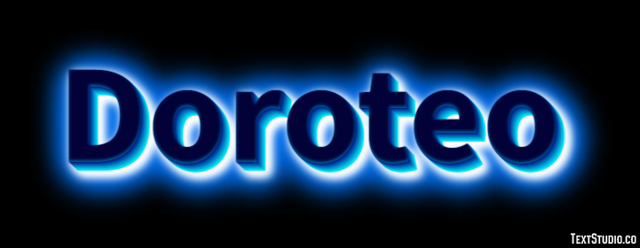 Doroteo Efecto de Texto