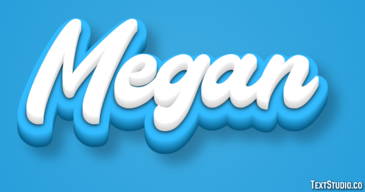 Megan Text Effect