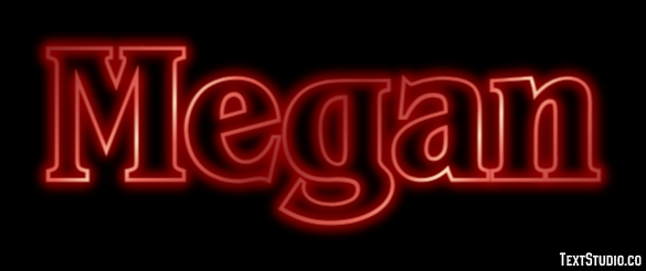 Megan Text Effect