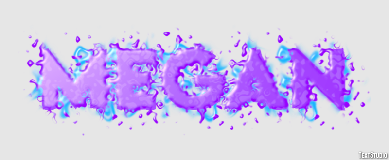 Megan Text Effect