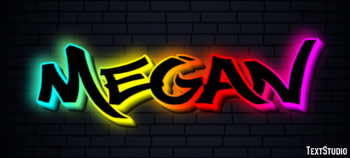 Megan Text Effect