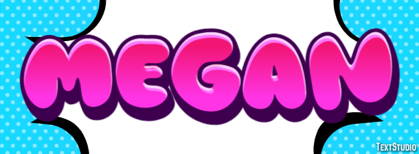 Megan Text Effect