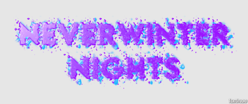 Neverwinter Nights Effetto testo