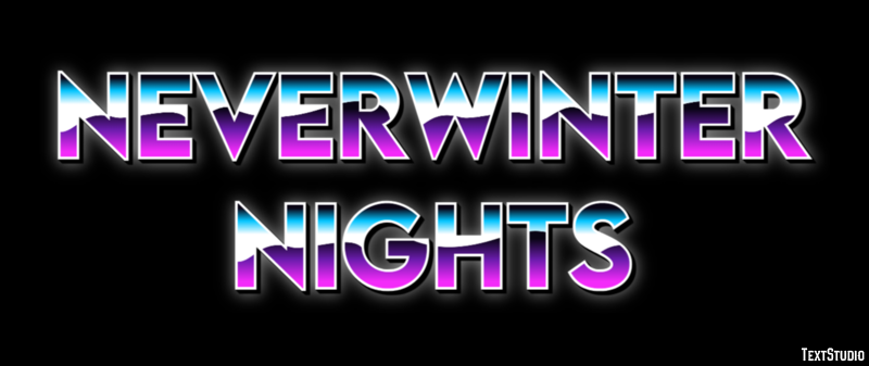 Neverwinter Nights Effetto testo