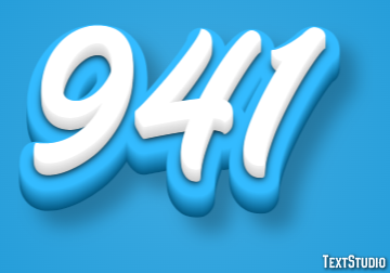 941 Efekt tekstowy