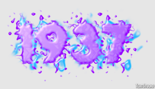 1937 Text Effect