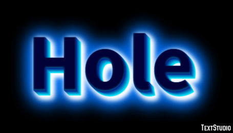 Hole Metin Efekti