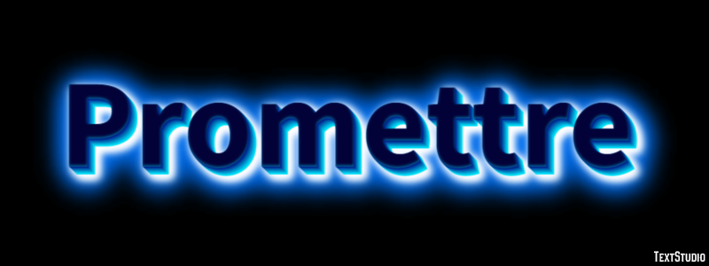 Promettre Effet de Texte