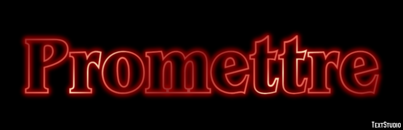 Promettre Effet de Texte