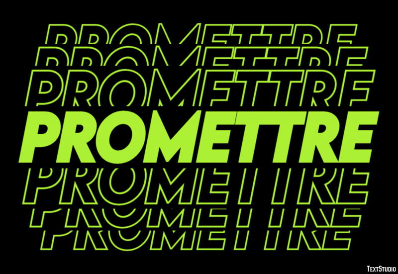 Promettre Effet de Texte