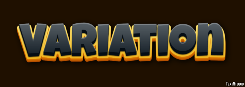 Variation Text Effect