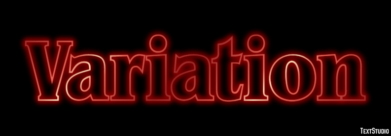 Variation Text Effect