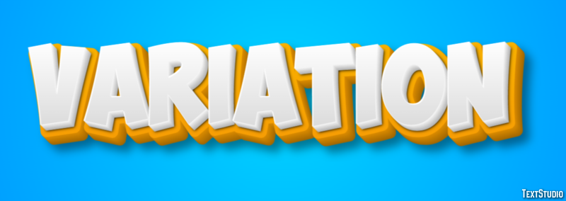 Variation Text Effect