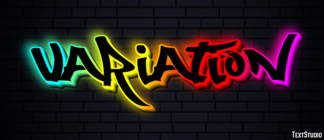 Variation Text Effect
