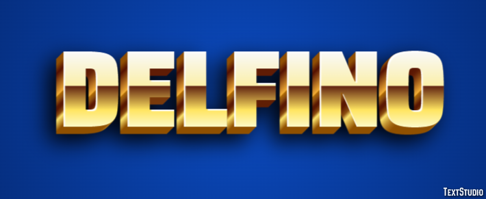 Delfino Tekst Effect