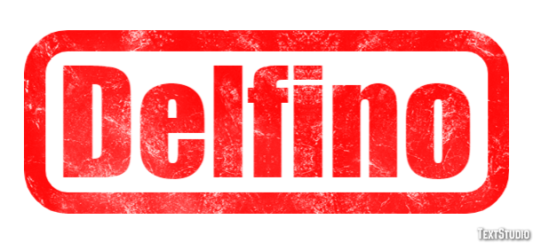 Delfino Efecto de Texto