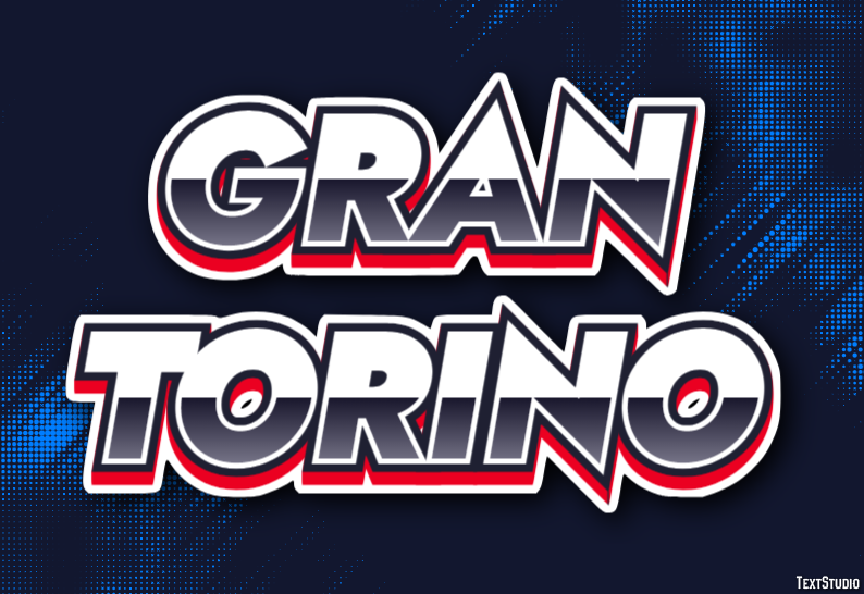Gran Torino Text Effect