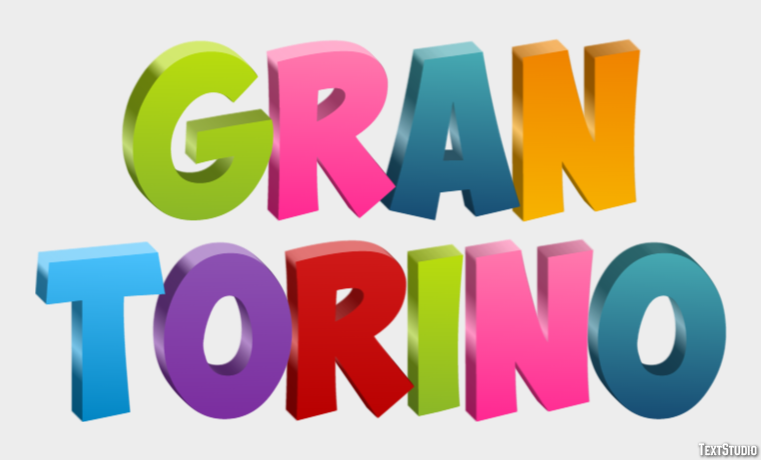 Gran Torino Effet de Texte