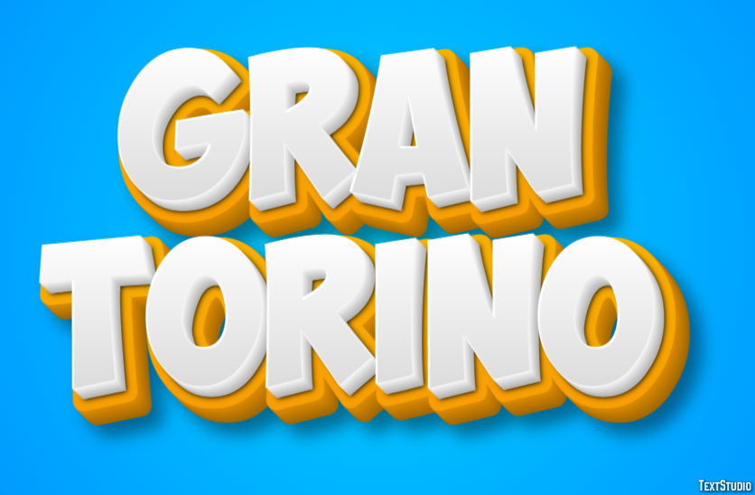 Gran Torino Effet de Texte