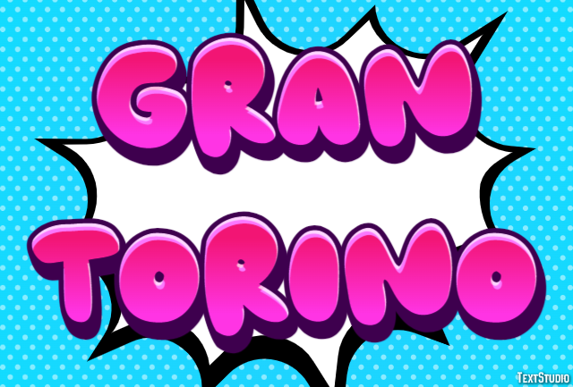 Gran Torino Text Effect