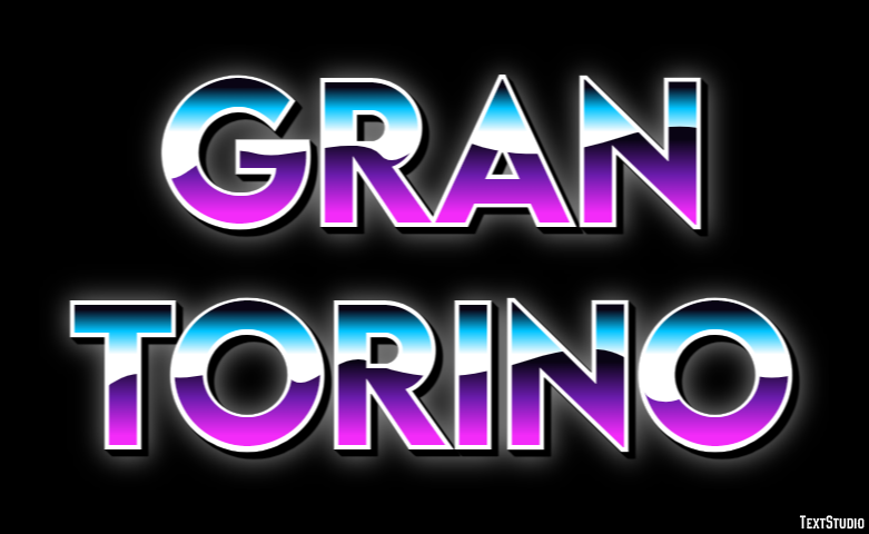 Gran Torino Text Effect