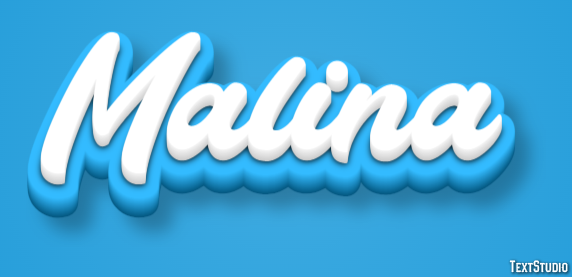 Malina Efekt tekstowy