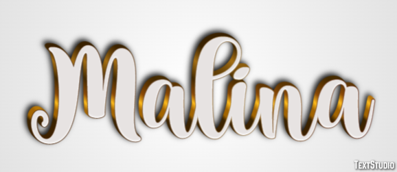 Malina Efekt tekstowy