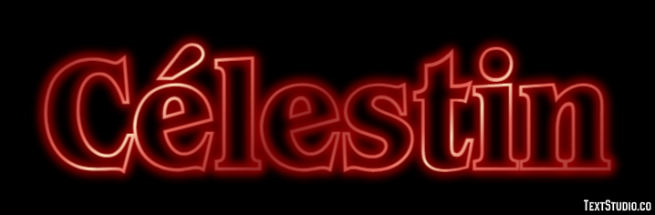 Célestin Efecto de Texto