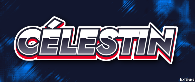 Célestin Текстовый эффект