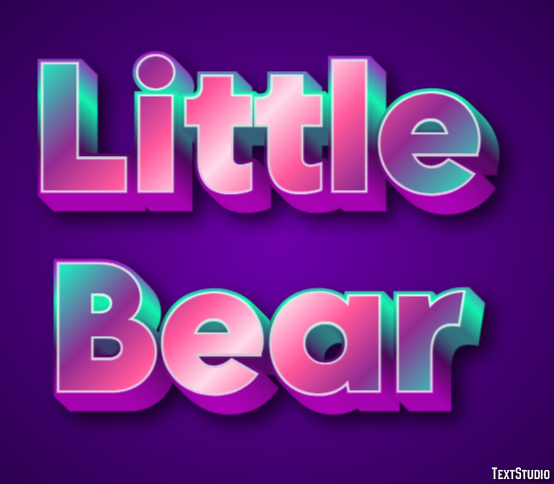 Little Bear Efekt tekstowy