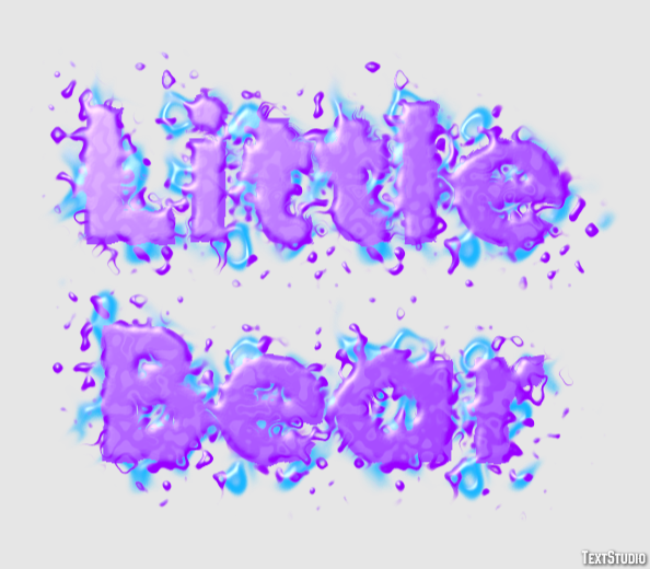 Little Bear Texteffekt