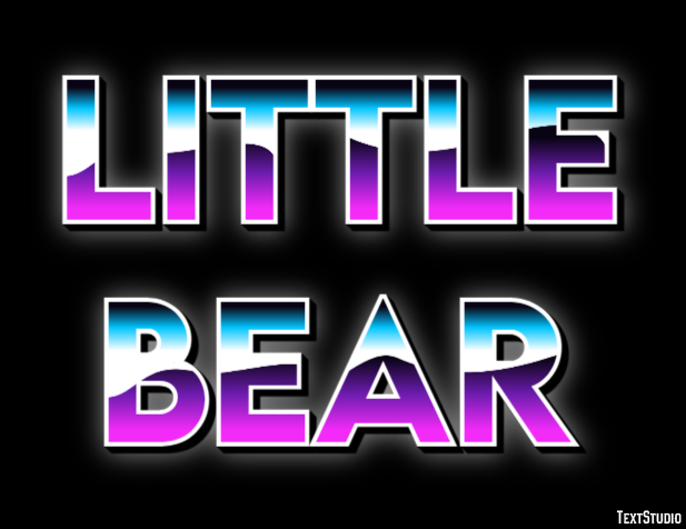 Little Bear Texteffekt