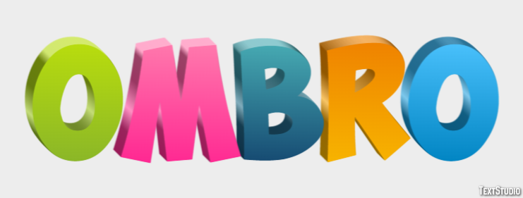 Ombro Effet de Texte