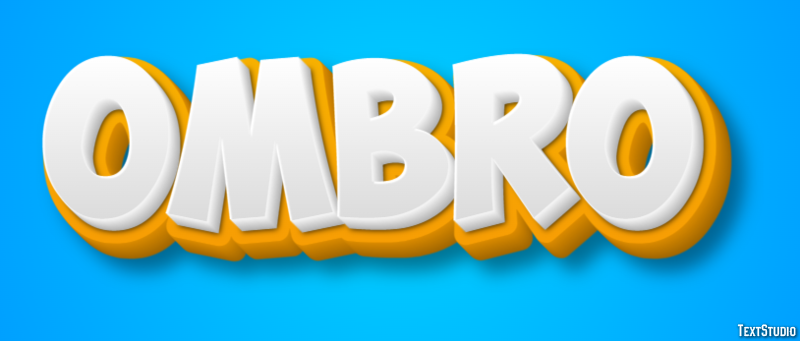 Ombro Effet de Texte